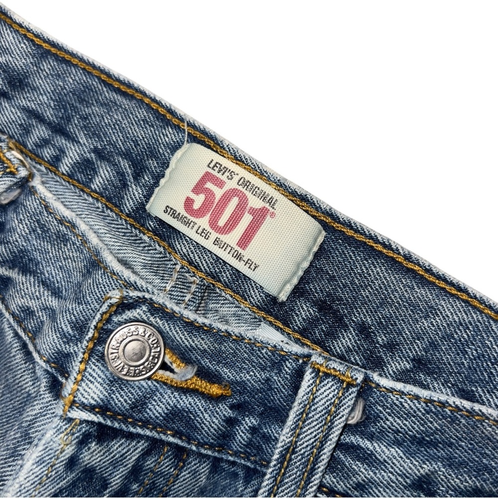 Vtg Levi's 501 Jeans 33x34 - Picture 2 of 6